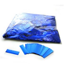 GLOBAL EFFECTS Металлизированное конфетти 17х55мм синее