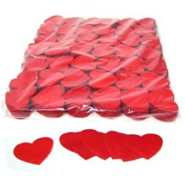 GLOBAL EFFECTS Бумажное конфетти сердца 4,1см 1кг красный