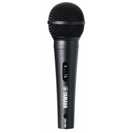 YAMAHA DM-105 Black Вокальный микрофон динамический микрофон для воспроизведения вокала и речи (можно применять в караоке барах);(60 Гц – 15 кГц);