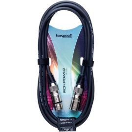BESPECO IROMB400 Кабель готовый микрофонный XLR3MX-XLR3FX, кабель CVP100S, длина: 4м