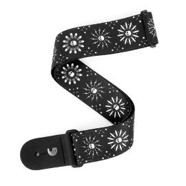 PLANET WAVES P20S1506 Rock Ремень для гитары, рисунок «Skull Burst»