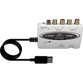 BEHRINGER UFO202 USB интерфейс внешний для записи и воспроизведения звука на компьютере (PC/ MAC)