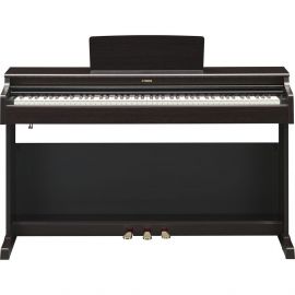 YAMAHA YDP-164R цифровое фортепиано, цвет Dark Rosewood. Клавиатура GH3 с синтетическими покрытием из слоновой кости и черными клавишами из черного дерева, Процессор CFX, Полифония 192, Усилитель 20Вт х 2, Динамики 12 см х 2, Мобильное приложение Smart Pianist
