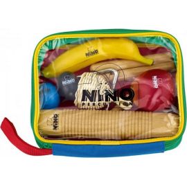 MEINL NINOSET4 Комплект перкуссии для детей - сумочка, 9 предметов