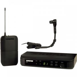 SHURE BLX14E/B98 M17 радиосистема с инструментальным микрофоном WB98H/C на гусиной шее, 662-686 МГц,