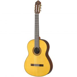 YAMAHA CG192S классическая гитара, дека ель массив, корпус палисандр, гриф mahogany, накладка черное дерево