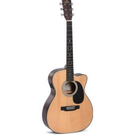 SIGMA 000MC-1E Электроакустическая гитара Корпус: 000-14 Fret, Cutaway