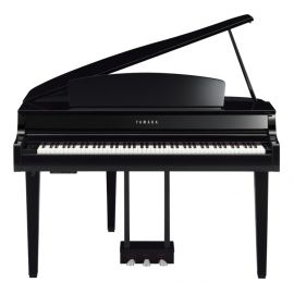 YAMAHA CLP-765GP Цифровое фортепиано в корпусе кабинетного рояля, цвет черный 88кл.
