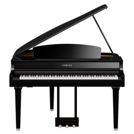 YAMAHA CLP-795GP Цифровое фортепиано в корпусе кабинетного рояля, цвет черный