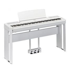 YAMAHA P-515WH Set Комплект портативное цифровое пианино, педаль и стойка,цвет белый