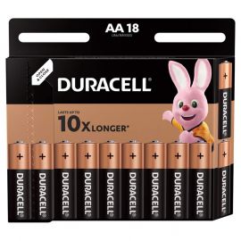 DURACELL LR6 батарейка AA (пальчиковая, R6, LR6, 316) алкалиновая