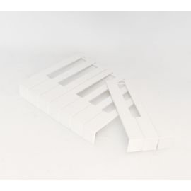 WENDL&LUNG WL017 Накладка белая клавиша для пианино.Используются для облицовки клавиш пианино. Матер
