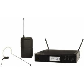 SHURE BLX14RE/MX53 M17 радиосистема головная с микрофоном MX153. Кронштейны для крепления в рэк в комплекте