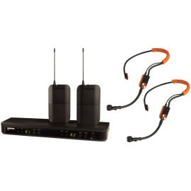 SHURE BLX188E/SM31 M17 двухканальная радиосистема с двумя головными микрофонами SM31FH
