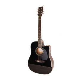 CARAYA F601-BK Акустическая гитара, с вырезом, черная