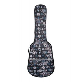 LUTNER MLDG-23 Чехол мягкий для акустической гитары дредноут 4/4, рисунок "звёзды"