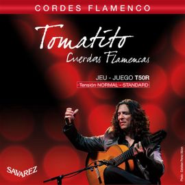 SAVAREZ T50R Flamenco Tomatito Комплект струн для классической гитары, норм.натяжение, посеребр
