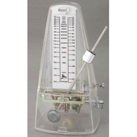 ITONE MK-222TW метроном механический, выделение сильной доли, пластик, прозрачный