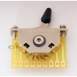 SCHALLER 15310005 Megaswitch E+ Переключатель 5-ти позиционный, универсальный, никель