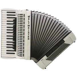 WELTMEISTER Topas-IV-96/37-WH-IS Topas IV Аккордеон 37/96/IV/11/5, белый, итал. пластины