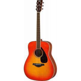 YAMAHA FG820 AUTUMN BURST акустическая гитара, дредноут, верхняя дека массив ели, цвет autumn burst