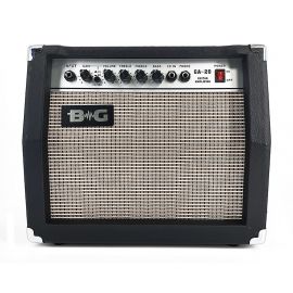 BG GA20 Усилитель гитарный комбо, 20 Вт, 6,5", : Input, Gain, Overdrive S/W Volume, Treble, Middle,