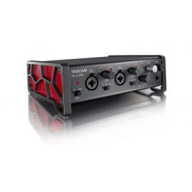 TASCAM US-1x2HR USB аудио интерфейс (1 вход микрофонный, 1 вход линейный, 2 выхода) Ultra-HDDA mic-preamp 24bit/192kHz