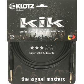 KLOTZ KIKKG4.5PPSW KIK Кабель инструментальный 4,5м, прямые коннекторы