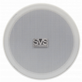 SVS Audiotechnik SC-106FL Громкоговоритель потолочный безрамочный 6", 5/10 Вт, 8 Ом, 70/100В, 91дБ, 90-16000Гц, монтажное отверстие диам 166мм, габариты: диам. 186мм, высота 70мм