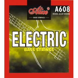 ALICE A608(5)-M Medium Комплект струн для 5-струнной бас-гитары, сталь/сплав никеля, 045-130