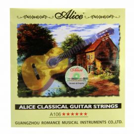 ALICE AC106-H Комплект струн для классической гитары, нейлон, посеребренная медь