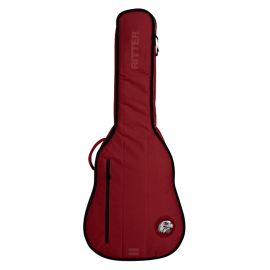 RITTER RGD2-D/SRD Чехол для акустической гитары серия Davos, защитное уплотнение 16мм+13мм, цвет Spicy Red