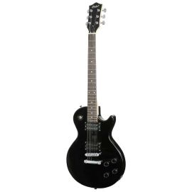 ROCKET LP-2 BK Электрогитара (КОМПЛЕКТ - шнур Jack-Jack, ключ для настройки) тип корпуса Les Paul, корпус ольха, гриф клён, 22 лада, накладка на гриф палисандр, звукосниматели 2 хамбакеро, регулировки - 2 громкости, 2 тона, цвет - чёрный
