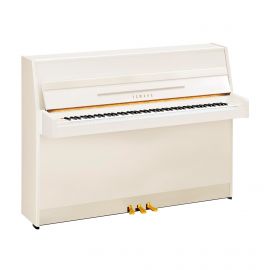YAMAHA JU109PWH//LZ.WITHBENCH акустическое пианино, белое полированное, с банкеткой