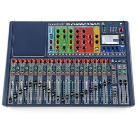 ​SOUNDCRAFT Si Expression 2 цифровой микшер, 24 мик/лин XLR входа, 16 XLR выходов, 4 лин.