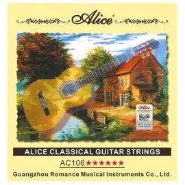 ALICE AC106-N Струны для классической гитары (28-43), нейлон.NORMAL