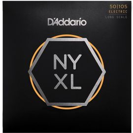 D'ADDARIO NYXL50105 NYXL Комплект струн для бас-гитары, Long Scale, Medium, 50-105