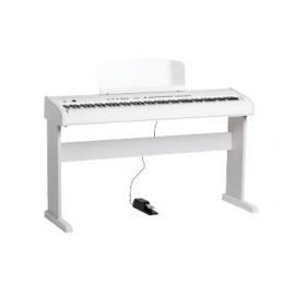 ORLA Stage-Studio-White-Satin Цифровое пианино, белое, со стойкой
