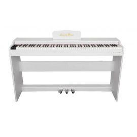 EMILY PIANO D-51 WH Цифровое фортепиано 88кл. со стойкой с тремя педалями в комплекте