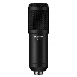 TASCAM TM-70 Динамический микрофон для подкаста супер-кардиоидный, 30Гц-20кГц, балансный выход 250 Ом, чуств. -51dB +/-3dB (0dB=1V/Pa at 1kHz)