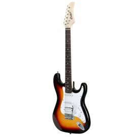 ROCKET ST-02 SB 39" КОМПЛЕКТ - медиатор, шнур Jack-Jack тип корпуса Stratocaster