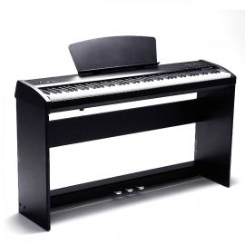 SAI PIANO P-9BK Цифровое пианино, 88 клавиш, молоточковая механика, 3 уровня чувствительности, 8 +13