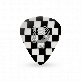 PLANET WAVES 1CCB4 Checkerboard Медиатор, целлулоид, расцветка шахматы, 1шт, средние