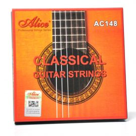 ALICE AC148-N Комплект струн для классической гитары, среднее натяжение, посеребренные