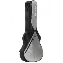 RITTER RGP5-CH/BSG Чехол для классической гитары 1/2, защитное уплотнение 15мм+5мм, 3 кармана, цвет черный BSG