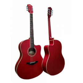 SEVILLIA IWC-39M RDS гитара акустическая. Мензура - 650 мм. Цвет - красный
