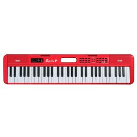 EMILY PIANO EK-7 RD Синтезатор 61 клавиша. Размер клавиш: Полный (фортепианного типа). Чувствительно