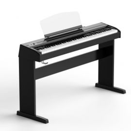 ORLA Stage-Starter-Black-Satin Цифровое пианино, черное, со стойкой (2 коробки)