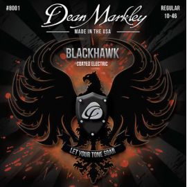 DEAN MARKLEY DM8001 Blackhawk Комплект струн для электрогитары, с покрытием, 10-46