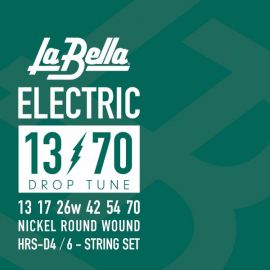 ​LA BELLA HRS-D4 Hard Rockin Steel Drop Six